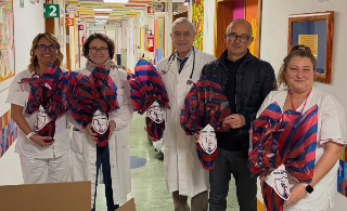 Samb: Pasqua rossoblù con pediatria, Centro Primavera e Santa Gemma